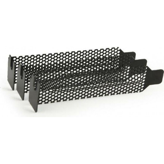 Gembird PCI/PCI-E Low Profile Slot Bracket, Ventilated (3 �������), ����� - (SBL-01)