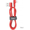 Hoco Puissant Silicone Charging Cable For Lightning, ������� - (U83)