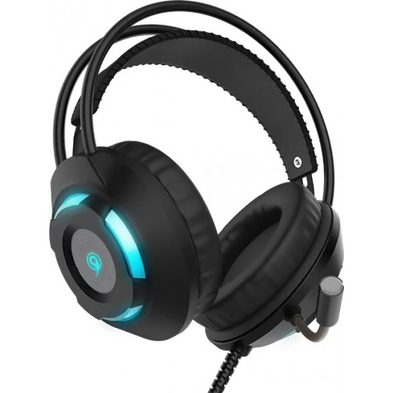 Celebrat Gaming Headset e-Sports GM-1, LED, 3.5mm, 50mm, ����� - (GM-1-BK)