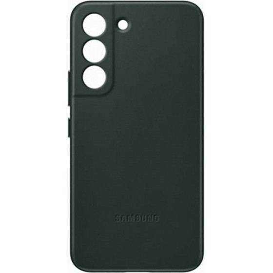 Samsung Leather Cover S22 Plus Green Backcover - (EF-VS906LGEGWW)