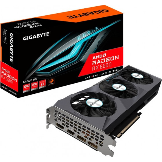 Gigabyte GV-R66EAGLE-8GD, 8GB,GDDR6 - (GV-R66EAGLE-8GD G10)