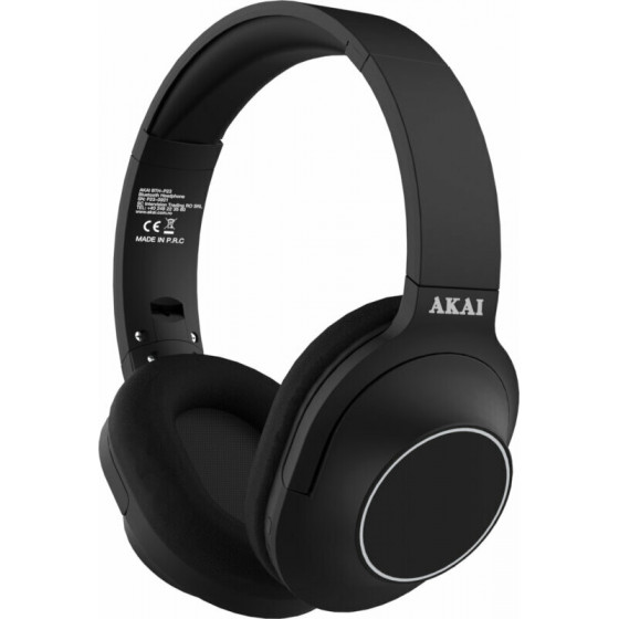 Akai �������� Bluetooth Over Ear ��������� Hands Free �� Micro Sd ��� ��������� - (BTH-P23)