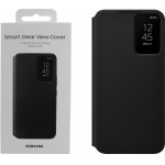 Samsung ���� S22 5G S901 Clear View Cover Black - (EF-ZS901CBEGEE)