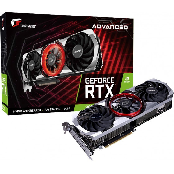 iGame Colorful GeForce RTX 3060 Ti Advanced OC LHR-V - 8GB GDDR6 - DP+HDMI GPU - Gaming - (212326117830)