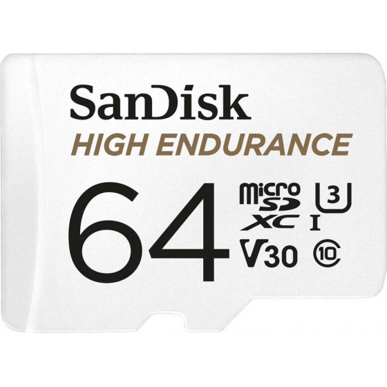 SanDisk(R) High Endurance microSD 64GB Card - (SDSQQNR-064G-GN6IA)