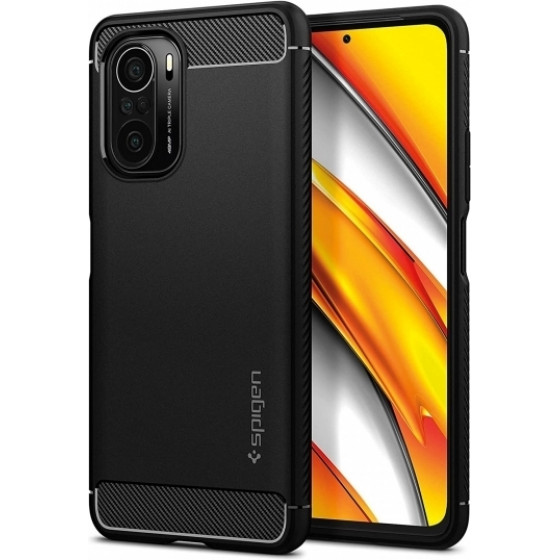Spigen Rugged Armor Xiaomi Mi 11i / Poco F3 / Poco F3 Pro / Redmi K40 / Redmi K40 Pro Black Backcove - (ACS03006)