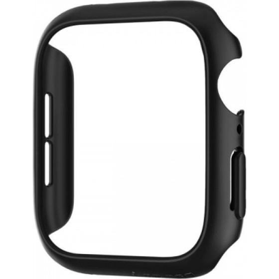 Spigen Thin Fit Case For Apple Watch 4 / 5 / 6 / Se (44MM) Black - (062CS24474)