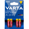 VARTA 4703 ����.4 A������� LONGLIFE MAX POWER AAA
