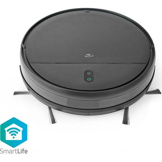 Nedis WIFIVCR001CBk Robot Vacuum Cleaner WI-Fi Capacity Collection RESERVOIR:0.2L BLACK
