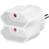 GOOBAY ���������� �������� 2x Euro, 230V 2.5A, ������ - (51000)