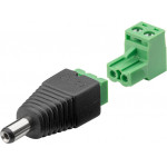 GOOBAY ����� DC 5.50x2.10mm �� Terminal Block 2-pin 2-part, 10��� - (76744)