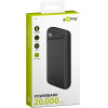GOOBAY power bank 20000mAh, 2x USB & Type-C, QC PD, 22.5W, ����� - (53939)