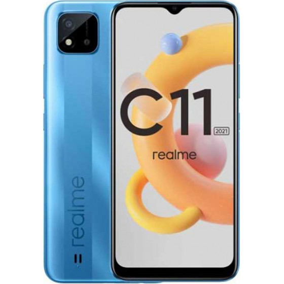 Realme C11 2021 (RMX3231 4/64GB) - Blue - (RMX3231-64BLUE)