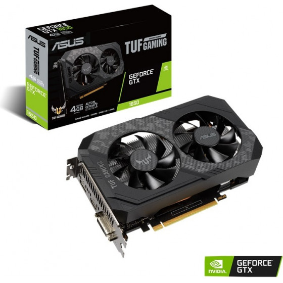 Asus TUF-GTX1650-4GD6-GAMING, 4096MB, GDDR5 - (90YV0EH1-M0NA00)