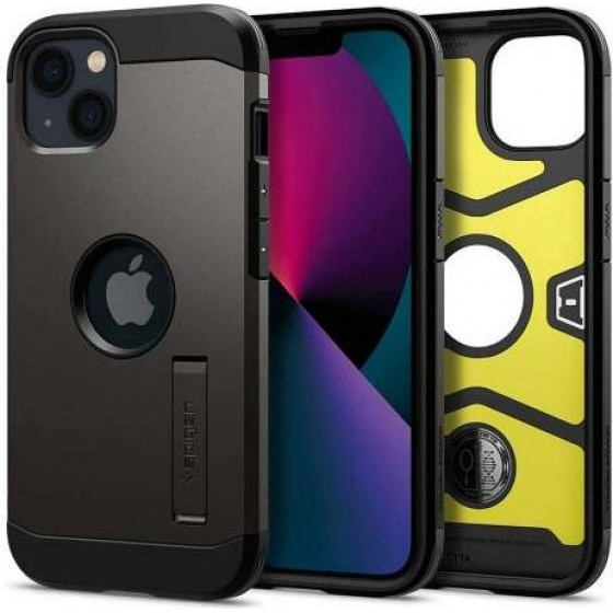 Spigen ���� TPU & PC Tough Armor Apple iPhone 13 Gunmetal - (ACS03538)