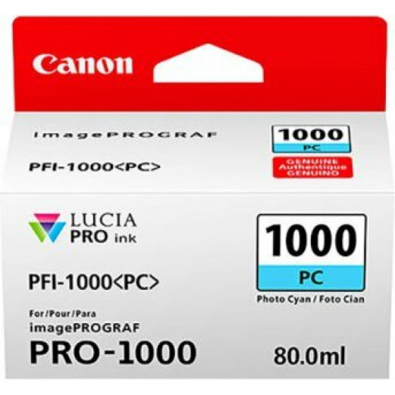 Canon IINK-PFI-1000 Photo Cyan - (0550C001)