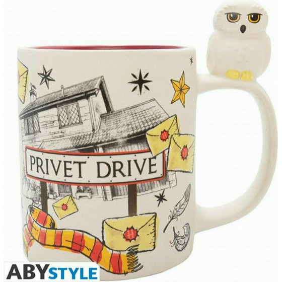 Abysse Harry Potter - Hedwig Privet Drive 3D Handle Mug (ABYMUG918)