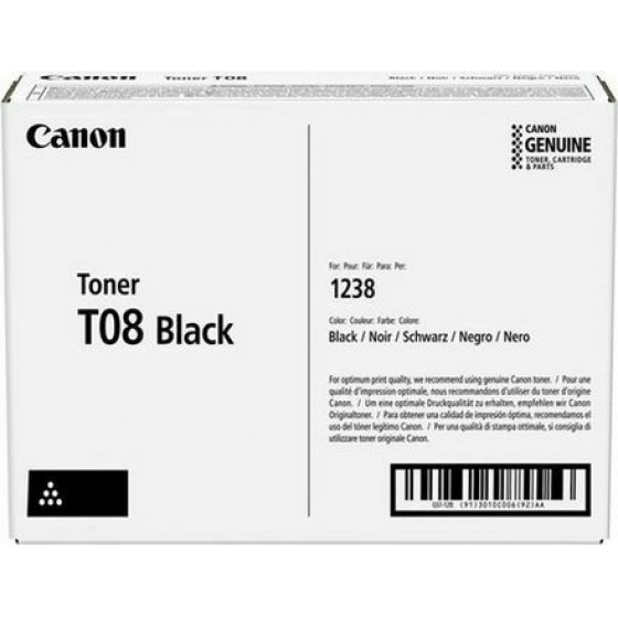 Canon Toner T08 Black - (3010C006)