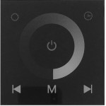 Avide LED Strip 12V 96W Dimmer Recessed Touch Remote and Control - (ABLS12VTPRDIMM-96W-RFC)