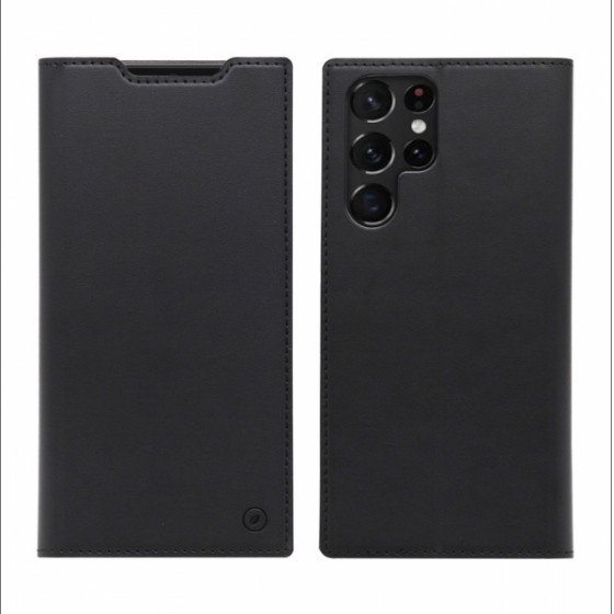Muvit For Change Recycletec Folio Stand Book Samsung S22 Ultra Black - (MUFLS0350)