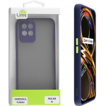 Lime ���� Realme 8i 6.5'' Hardshell Fusion Camera Guard Blue With Yellow KEYS