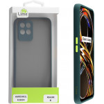 Lime ���� Realme 8i 6.5'' Hardshell Fusion Camera Guard Green With Yellow KEYS
