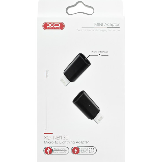 XO NB130 Usb Cable Adapter Micro To lighting