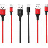 XO NB143 Lightning Data Cable 2.0M Black
