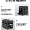 XO WL01 Travel Charger Uk / Eu / US