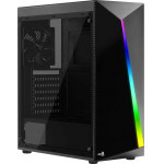 Aerocool Shard Midi-Tower Black - (AEROPGSSHARDRGB-BK)