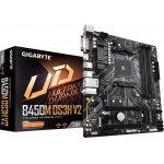 Gigabyte Motherboard AM4 (rev. 1.0) - (B450M DS3H V2)