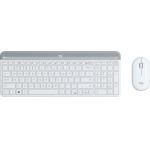 Logitech MK470 Slim Wireless Combo White,US International (Qwerty) - (920-009205)