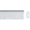 Logitech MK470 Slim Wireless Combo White,US International (Qwerty) - (920-009205)