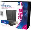 MediaRange CD Jewelcase for 1 Disc 10.4mm Transparent Tray (5 Pack) - (BOX31-T)