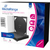 MediaRange CD Jewelcase for 2 discs 10.4mm Black Pack 5 - (BOX31-2)