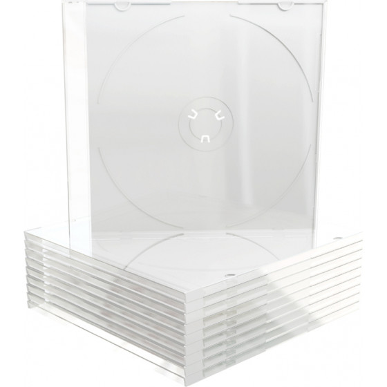 MediaRange CD Slimcase for 1 disc 5.2mm Frosted/Transparent tray - (BOX20)