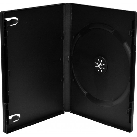 MediaRange DVD Case for 1 disc 14mm machine packing Black - (BOX11-M)