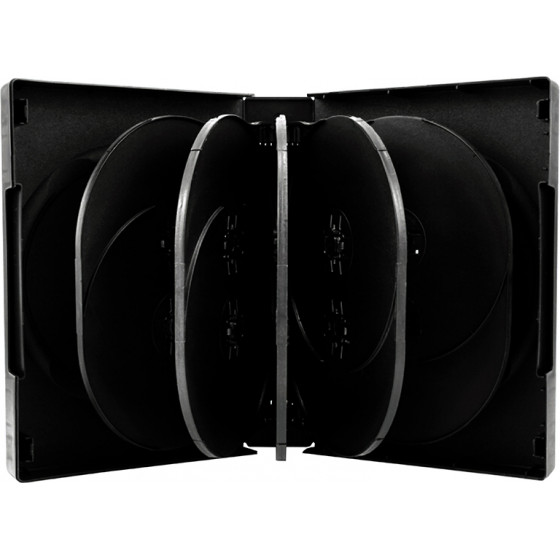 MediaRange DVD Case for 12 discs 39mm Black - (BOX18)