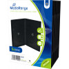 MediaRange DVD Case for 2 discs 14mm Black Pack 5 - (BOX30-2)
