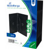 MediaRange DVD Case for 3 discs 14mm Black Pack 5 - (BOX35-3)