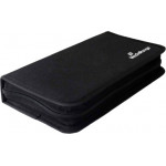 MediaRange Media Storage Wallet for 48 Discs Nylon Black - (BOX51)