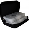 MediaRange Media Storage Wallet for 96 Discs Nylon Black - (BOX55)