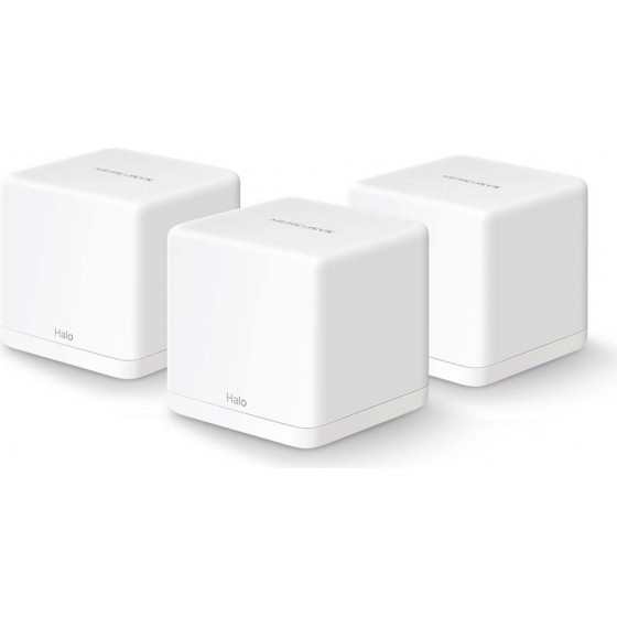 Mercusys AC1200 Whole Home Mesh Wi-Fi System (MERHALOH30G(3-PACK) - (HALO H30G(3-PACK))
