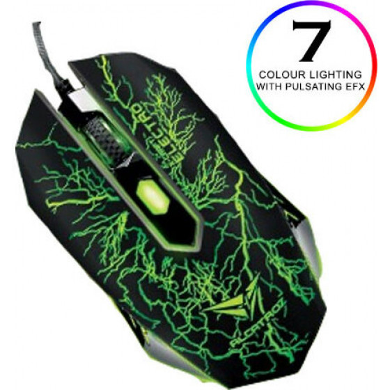 Alcatroz 4-Click Gaming Mouse 2400CPI Classic Electro - (XCRAFTCLE)