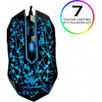 Alcatroz 4-Click Gaming Mouse 2400CPi Classic Galaxy - (XCRAFTCLG)