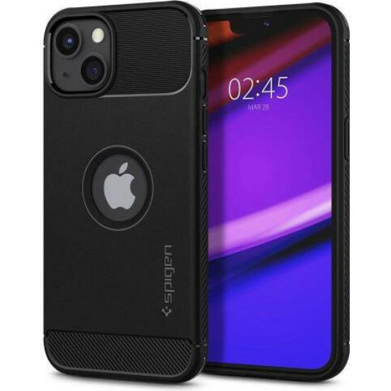 Spigen ���� Soft TPU Rugged Armor Apple iPhone 13 ����� - (ACS03518)