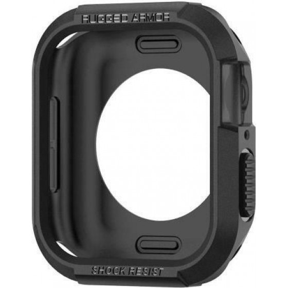 Spigen ���� Soft TPU Rugged Armor Apple Watch 4/ 5/ 6/ 7/ SE (44mm) ����� - (062CS24469)