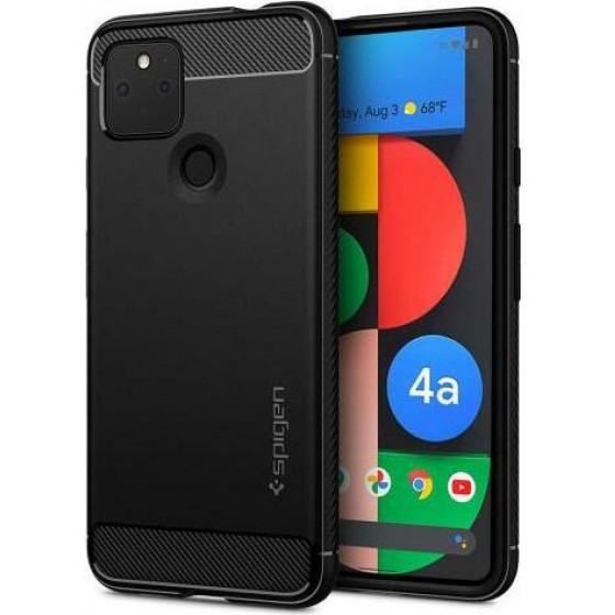 Spigen ���� Soft TPU Rugged Armor Google Pixel 4A 5G ����� - (ACS01885)