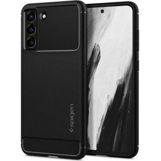 Spigen ���� Soft TPU Rugged Armor Samsung G990B Galaxy S21 FE 5G ����� - (ACS03049)