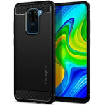 Spigen ���� Soft TPU Rugged Armor Xiaomi Redmi Note 9 ����� - (ACS01192)